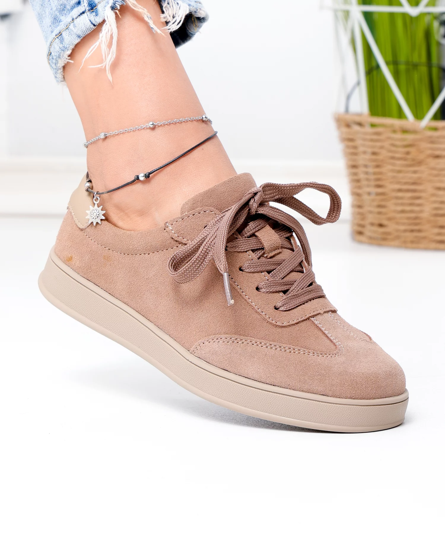 pantofi-casual-dama-piele-naturala-intoarsa-kaki-cu-inchidere-sireturi-t-2646-103405-2.webp