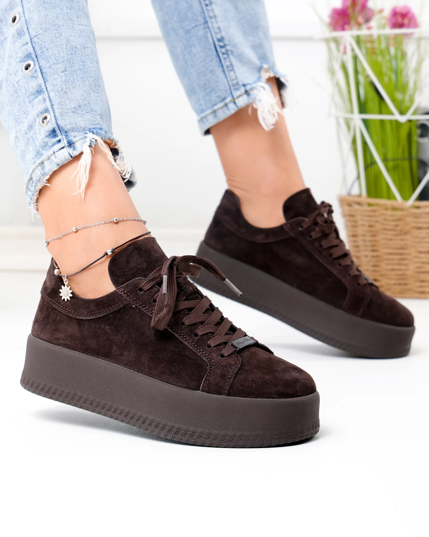 pantofi-casual-dama-piele-naturala-intoarsa-maro-inchis-cu-inchidere-sireturi-f005-030-103663-2.webp