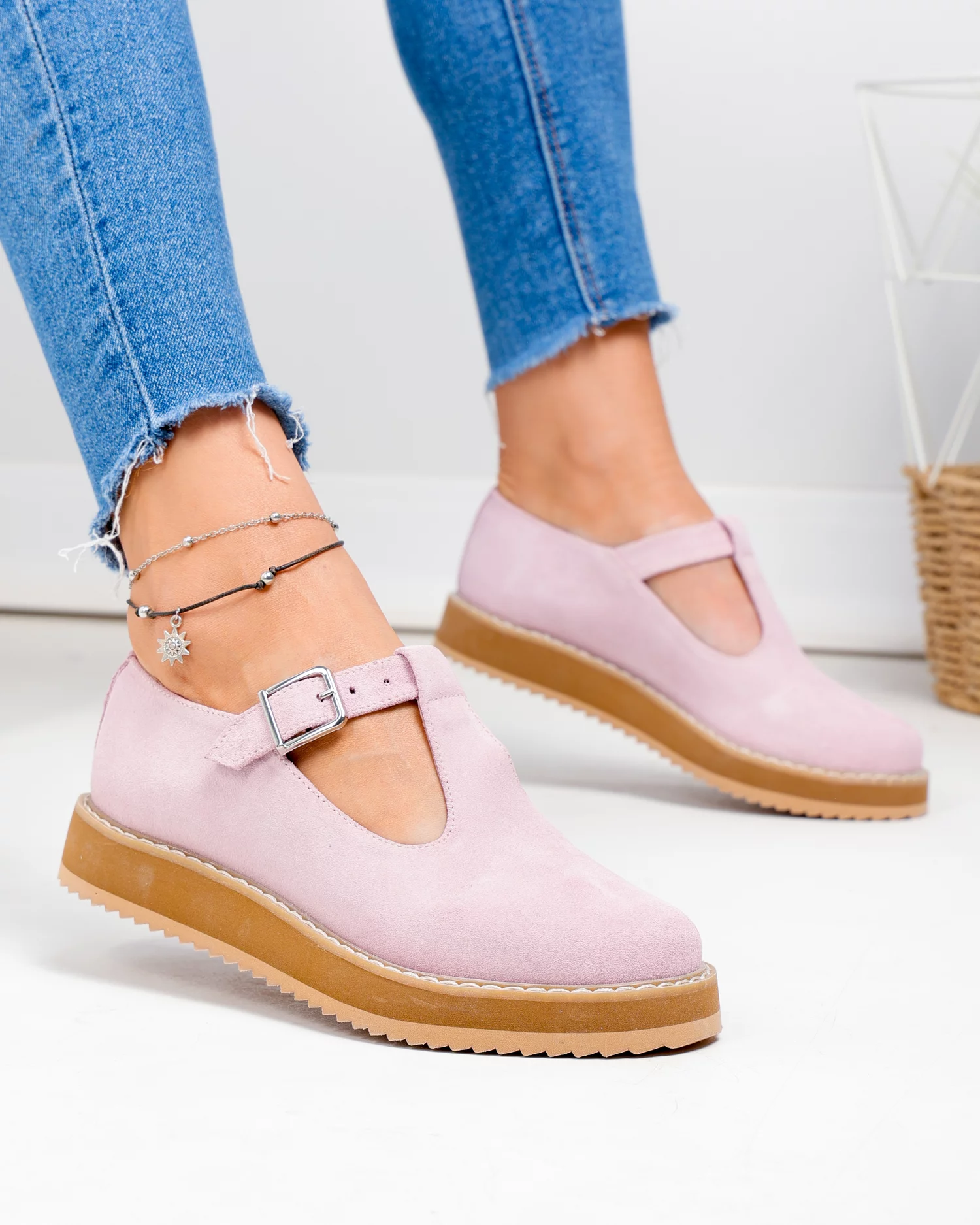pantofi-casual-dama-piele-naturala-intoarsa-roz-cu-inchidere-catarama-wiz0126-102070-2.webp