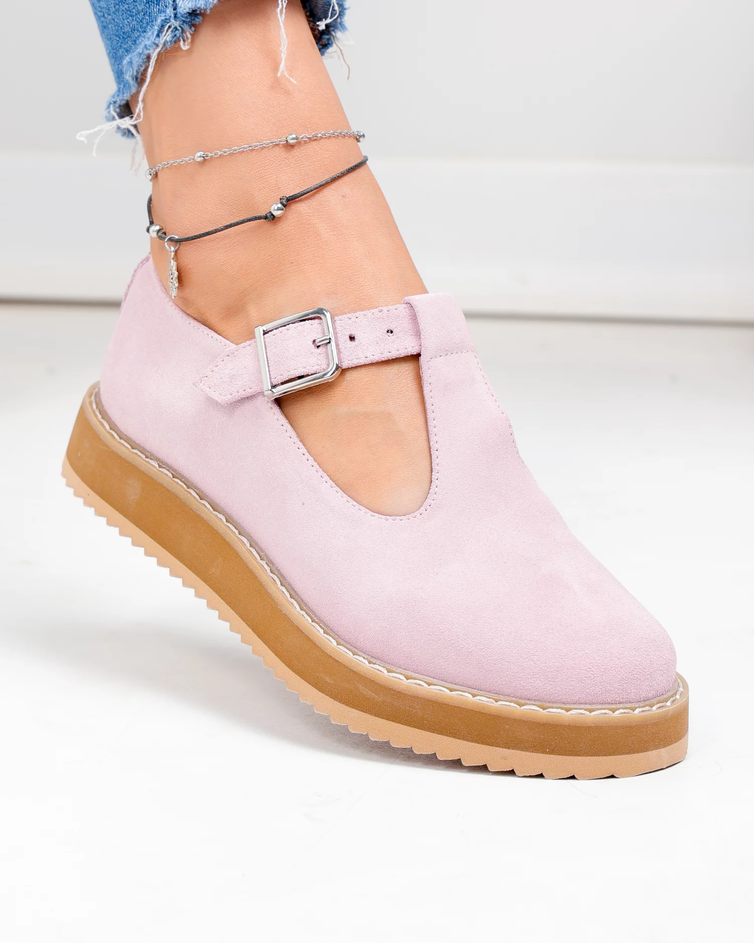 pantofi-casual-dama-piele-naturala-intoarsa-roz-cu-inchidere-catarama-wiz0126-102073-2.webp