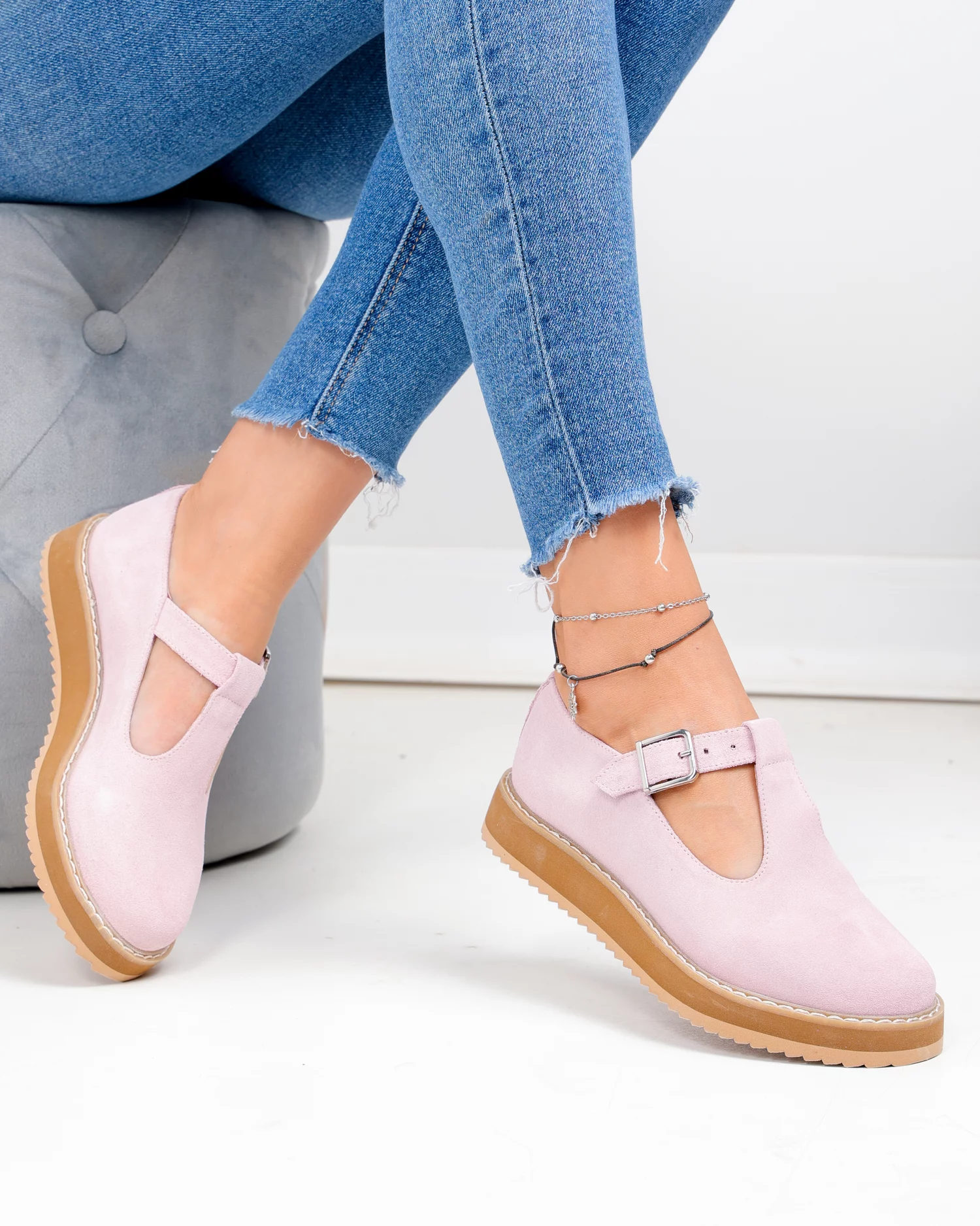pantofi-casual-dama-piele-naturala-intoarsa-roz-cu-inchidere-catarama-wiz0126-102079-2.webp