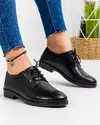 Pantofi casual dama piele naturala negri ADINA117 1