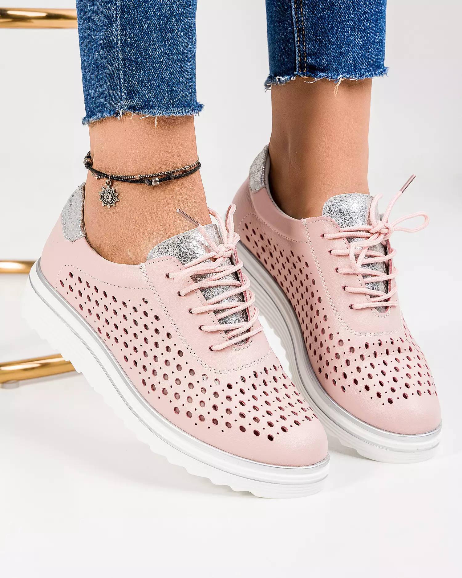 pantofi-casual-dama-piele-naturala-roz-cu-perforatii-si-inchidere-sireturi-t-3054-49591-2.webp