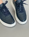 Pantofi Casual Piele Naturala Bleumarin AW350