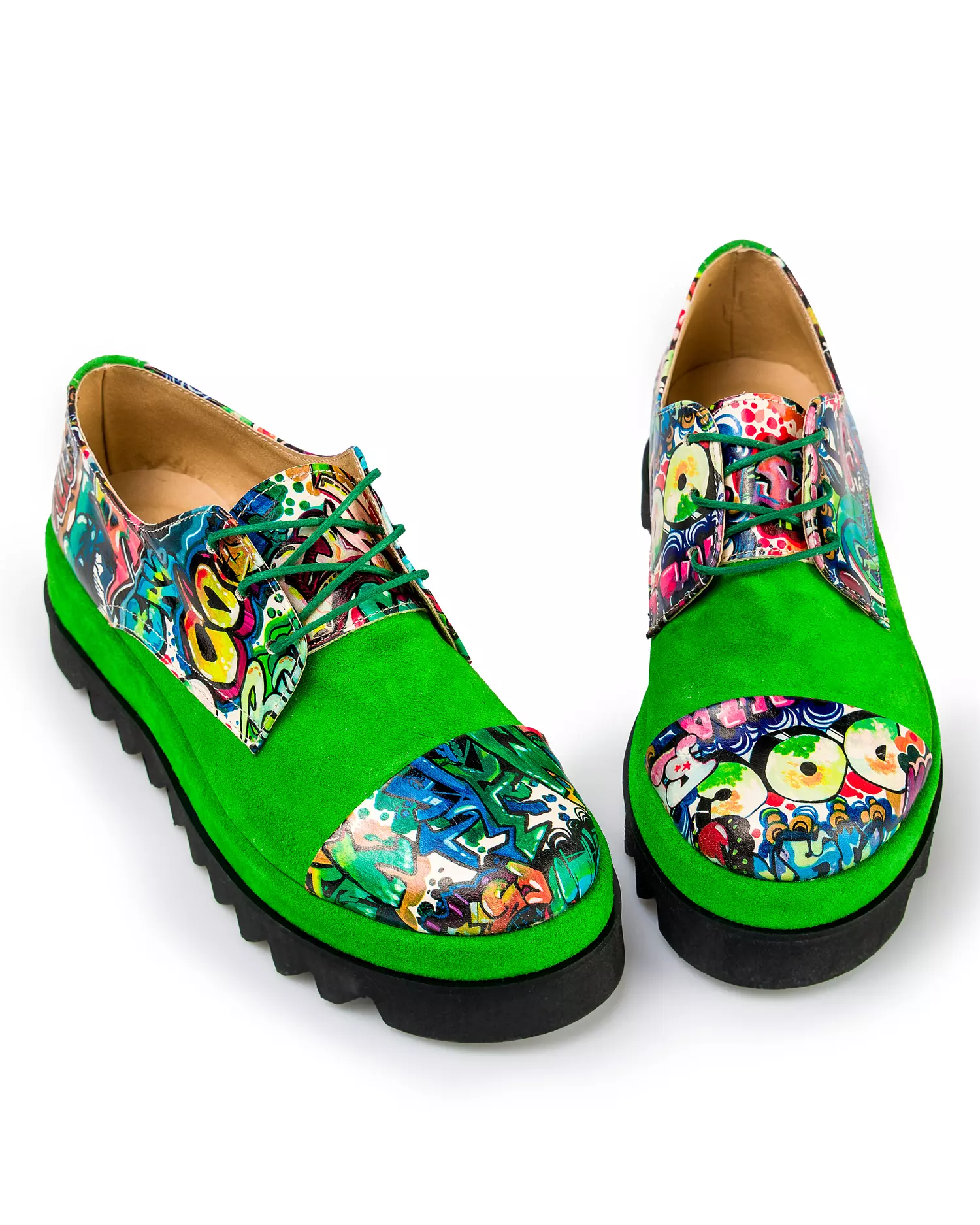pantofi-casual-piele-naturala-intoarsa-verzi-cu-imprimeu-grafitti-pol180-51358-2.webp