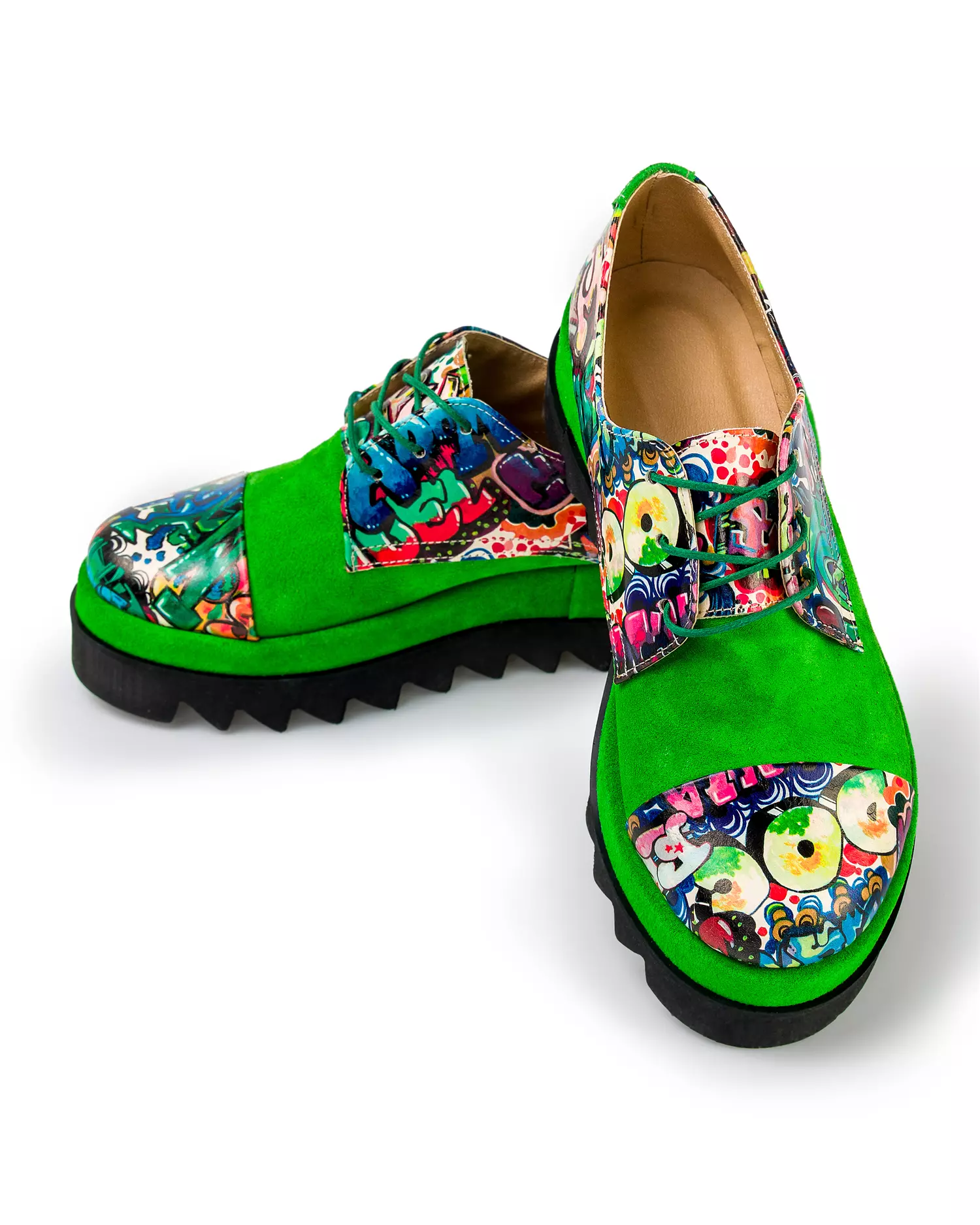 pantofi-casual-piele-naturala-intoarsa-verzi-cu-imprimeu-grafitti-pol180-51361-2.webp