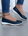Pantofi Dama Bleumarin Piele Naturala PL-016