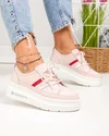 Pantofi Piele Naturala Ava - Roz 1