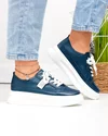 Pantofi piele naturala bleumarin Ariana 5