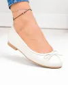 Balerini dama piele naturala bej cu talpa flexibila WIZ0426 3