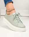 Pantofi casual dama piele naturala barilla cu inchidere sireturi AW2023-26 2