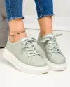 Pantofi casual dama piele naturala barilla cu inchidere sireturi AW2023-26 3