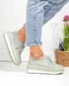 Pantofi casual dama piele naturala barilla cu inchidere sireturi T6055 6