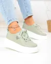 Pantofi casual din piele naturala barilla cu platforma T-5807 1
