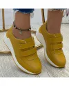 Pantofi Piele Naturala Alina - Mustar 2