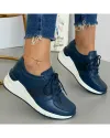 Pantofi Piele Naturala Andreea - Bleumarin 3