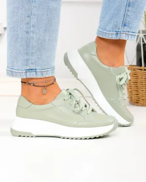 Pantofi casual barilla din piele naturala T-2820
