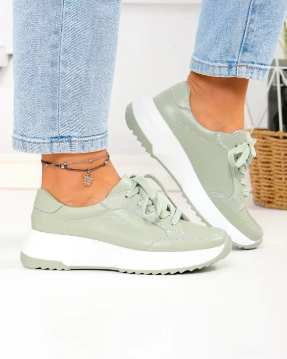 Pantofi casual barilla din piele naturala T-2820