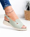Sandale dama piele naturala barila perforate T-8052 3