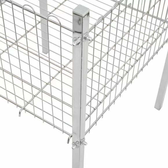 Cos metal promotie din grilaj, 60x60 cm picture - 3
