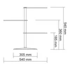 Suport plexiglas etajat pentru expunere produse picture - 2
