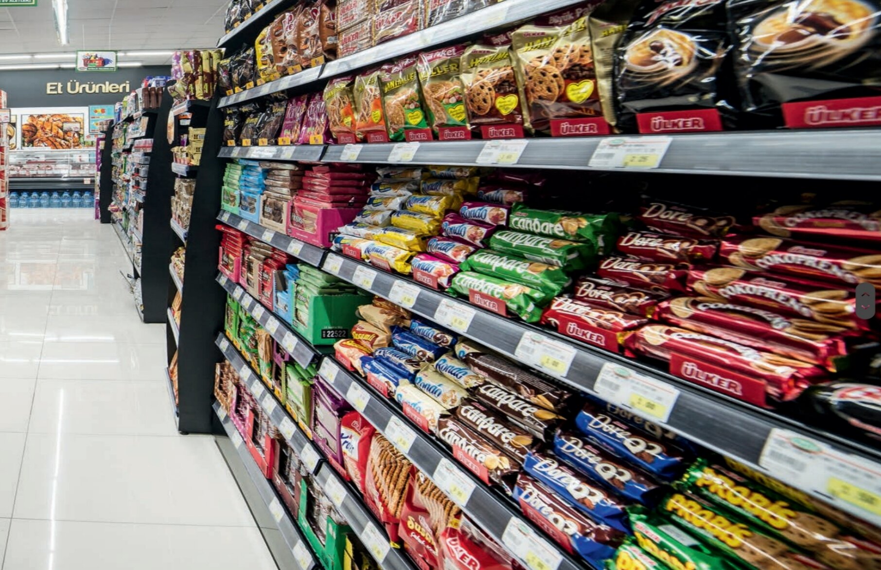 Rafturi metalice albe