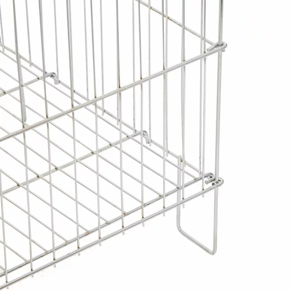 Cos promotional metalic pliabil 51×47 cm pentru magazine si supermarketuri picture - 3