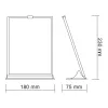 Display Din Plexiglas A5 picture - 8