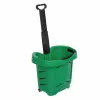 Cos de cumparaturi cu roti si maner 40 litri, Verde picture - 1
