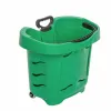 Cos de cumparaturi cu roti si maner 40 litri, Verde picture - 4