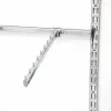 Expozitor inclinat cu 9 pini pentru bara ovala 15×30 mm – 40 cm, cromat picture - 2