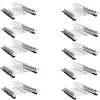Set 100 bucati umeras metal cu clipsuri 40 cm picture - 1