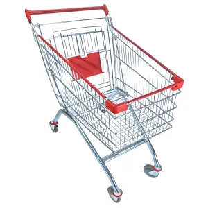 Carucior supermarket metalic 150 litri