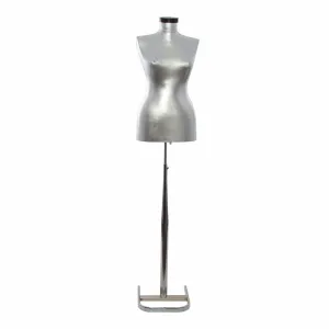 Bust argintiu 987 dama cu picior metal gros