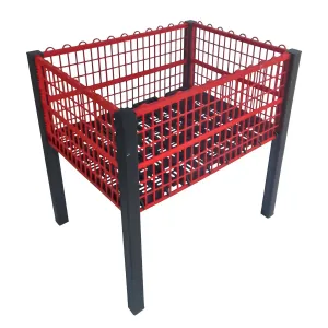 Coș promoțional din plastic rigid 60x80 cm pentru expunere produse