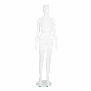 Manechin din plastic alb lucios dama MP-12