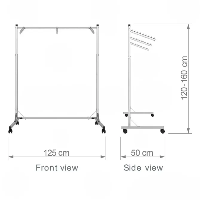 Stender cromat E-511 cu 3 suporti de expunere picture - 4