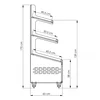Raft de perete premium modular pentru fructe si legume picture - 3