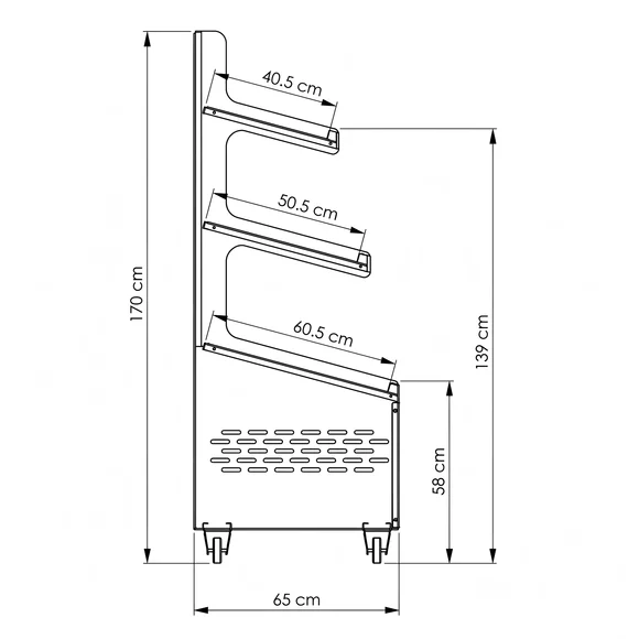 Raft de perete premium modular pentru fructe si legume picture - 3