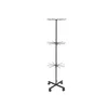 Stand accesorii metalic negru, 3 nivele de expunere picture - 1