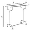 STENDER ITALIA CU DOUA BARE REGLABIL ST209R80B