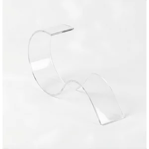 Suport de expunere pentru curele din plexiglas