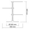 Suport plexiglas transparent cu 3 niveluri pentru expunere produse picture - 4
