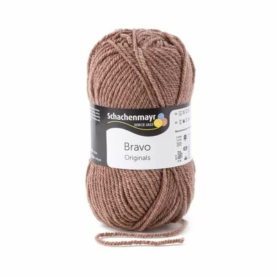 Acrylic yarn Bravo- Light Brown 08197