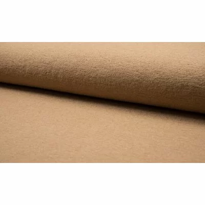 Boiled Wool Fabric - Camel