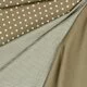 Printed Cotton - Petit Dots Taupe