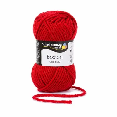 Wool blend yarn Boston-Claret 00031