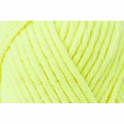 Wool blend yarn Boston Neon Yellow 000121