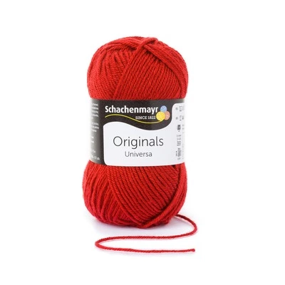 Wool blend yarn Universa - Cherry 00032