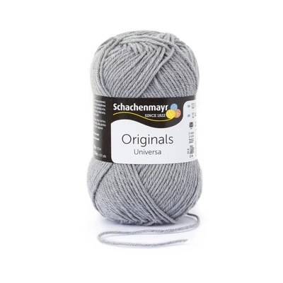 Wool blend yarn Universa  - Light Grey Heather 00190